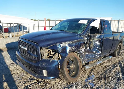 2018 Ram 1500 Express 4X2 6'4 Box из США, поврежденный, VIN 1C6RR6FT0JS211343